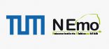 Hier ist das Logo von der TUM und NEmo zu sehen.