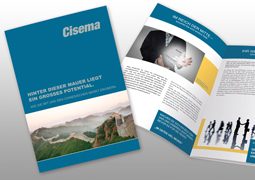 Hier ist eine Detailansicht der Cisema Imagemappe abgebildet.