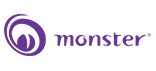 Hier ist das monster.de Logo abgebildet.